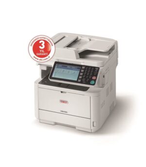 OKI 45762112 MB492DN EURO A4 ÇOK FONKSİYONLU SİYAH LAZER YAZICI/ TARAYICI/FOT./FAX 40ppm