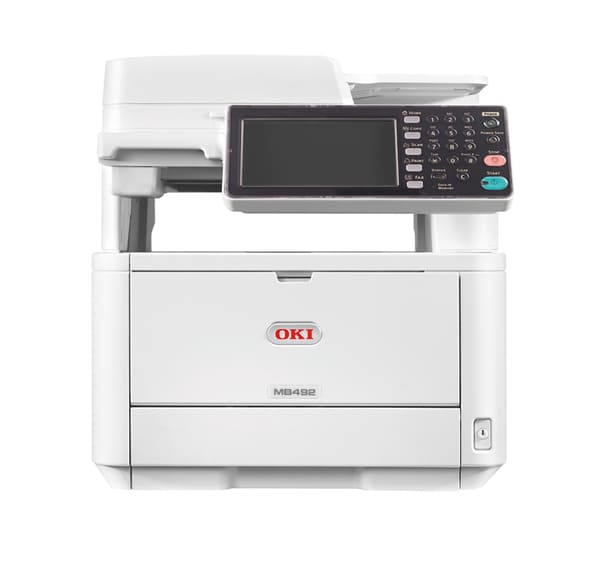 OKI 45762112 MB492DN EURO A4 ÇOK FONKSİYONLU SİYAH LAZER YAZICI/ TARAYICI/FOT./FAX 40ppm