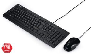 ASUS U2000 MULTIMEDYA ÖZELLİKLİ ,KABLOLU KLAVYE VE MOUSE SET