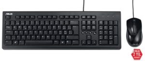 ASUS U2000 MULTIMEDYA ÖZELLİKLİ ,KABLOLU KLAVYE VE MOUSE SET