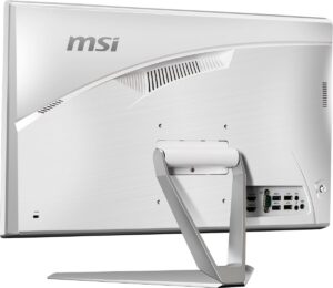 MSI AIO PRO 22XT 9M-029XEU 21.5 LED 1920X1080 (FHD) MULTI-TOUCH CELERON G4930 8GB DDR4 256GB SSD DOS BEYAZ