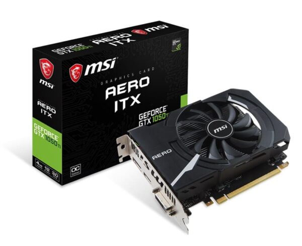 MSI GeForce GTX 1050TI 4GB Aero Itx OCV1 GD5 128B
