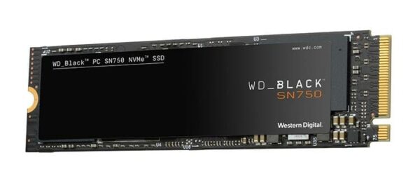 WD 500GB Black SN750 NVMe 3430/2600 MB WDS500G3X0C