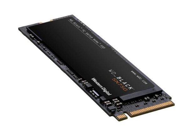 WD 500GB Black SN750 NVMe 3430/2600 MB WDS500G3X0C