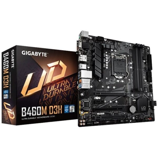 Gigabyte B460M D3H 1200P Vga Dvi Hdmi Dp Usb3.2