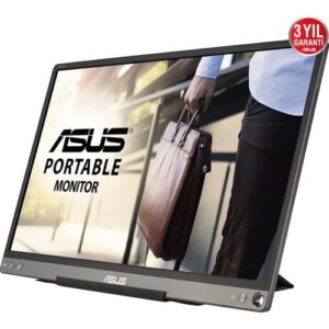 Asus 15.6" MB16ACE IPS Taşınabilir Monitör 5ms Gri  1920x1080,USB Type-C