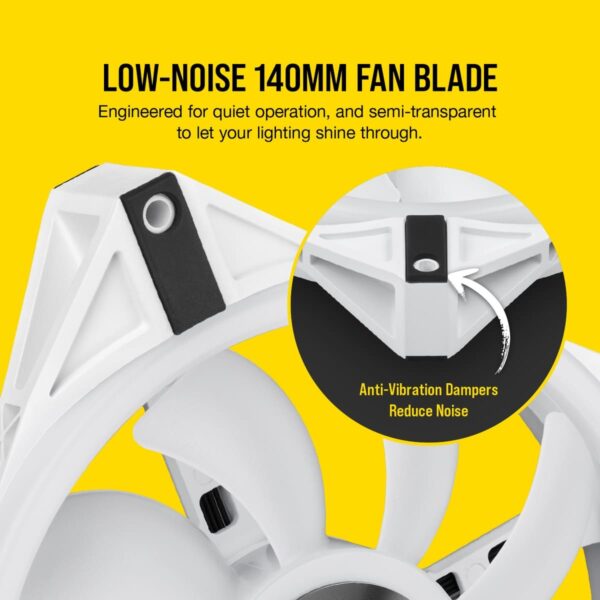 CORSAIR CO-9050105-WW QL140 RGB 140 MM DORT RGB RENK DONGULU BEYAZ PWM FAN