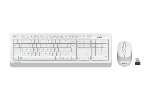 A4-Tech FG1010 Beyaz Q Kablosuz Klavye Mouse Set