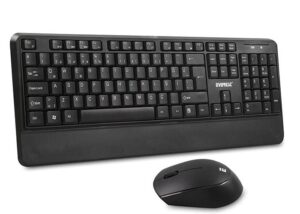 Everest KM-6176 Siyah Kablosuz Klavye Mouse Set