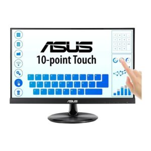 Asus 21.5" VT229H IPS MM Dokunmatik Monitör 5ms  1920*1080,VGA,HDMI,Vesa,10 Nokta Dokunmatik,Hoparl