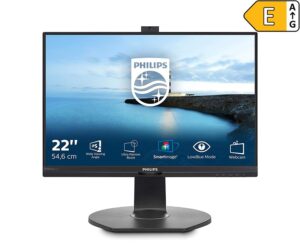 Philips 21.5" 221B7QPJKEB 5ms FHD Pivot Webcam MM
