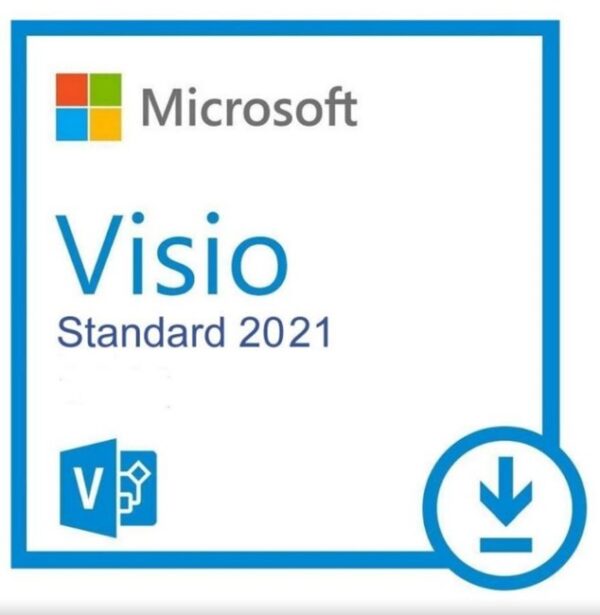 MS Visio Standart 2021 TR/ENG Win/Mac Lisans ESD